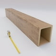 thumbnail image 6 of Ekena Millwork 5 1/2"W x 5 1/2"H x 192"L 3-Sided (U-Beam) Rustic Sawn HeritageTimber Faux Wood Ceiling Beam, Warm Caramel, 6 of 12