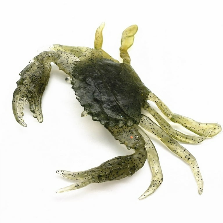 125mm 3D Crab Soft Lure Sea Fishing Equipment Artificial Crab Bait Trap 