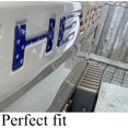 thumbnail image 3 of Tailgate Insert Letters Compatible with 2019 2020 2021 2022 2023 3D Emblems with Strong Adhesive American Flag, 3 of 7