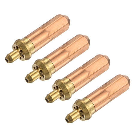 

Uxcell Red Copper Brass Cutting Tip Plum Shape 1.3mm Dia 61mm Length 2-100 4 Pack