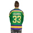 thumbnail image 1 of Adult Mighty Ducks Hockey Green Jersey, 1 of 2