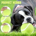 thumbnail image 3 of Pelotas de tenis para perros Hanaive, 20 piezas, para perros pequeños de 5 cm, amarillas, 3 of 5