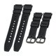 thumbnail image 5 of Correa de reloj de goma Yinane con Hebilla de metal para S800W AE-1200 S810W Negro, 5 of 7