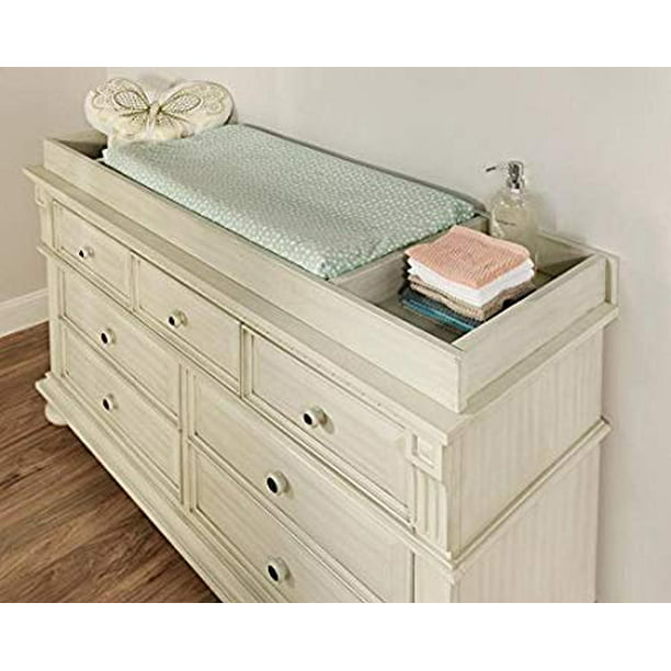 Oxford Baby Mid Century Claremont, White Dresser Changing Topper