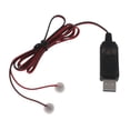 thumbnail image 5 of Cable cargador magnético universal USB para batería recargable 3,7 v 14500 16340 Feliz Sencillez, 5 of 5