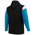 thumbnail image 3 of Men's Profile Black Carolina Panthers Big & Tall Trench Battle Pullover Hoodie, 3 of 3