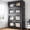 Black, variant on 1200Qt Extra Large Stackable Storage Bins with Lid, 300Gal Collapsible Closet Organizer and Storage Drawers with Wheels, Plastic Storage Box, 4Packs, White