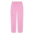 thumbnail image 2 of Sivvan Women's Scrub Set - Multi Pocket Cargo Pants & Stylish Mock Wrap Top, 2 of 5