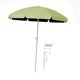 thumbnail image 2 of Sombrilla de patio exterior, toldo para picnic al aire libre, 1,7 m (5,6 pies), fácil de transportar, resistente. verde, 2 of 8
