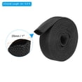 thumbnail image 2 of Unique Bargains 1' ID 6.5FT Nylon Protective Hose Sleeve, Cable Cover Sheath Protection, Black, 2 of 4