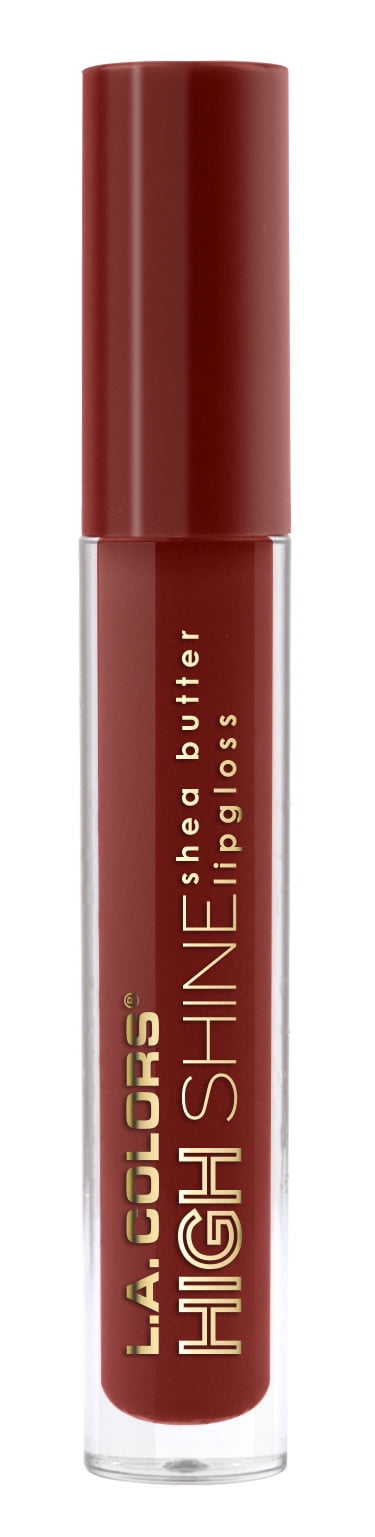 L.A. COLORS High Shine Lipgloss, Scarlett, 0.14 fl oz