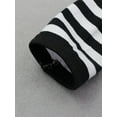 thumbnail image 4 of Baby Halloween Snowman Rompers Set Infant Boys Girls Striped Long Sleeve Bodysuit Newborn Jumpsuits, 4 of 9
