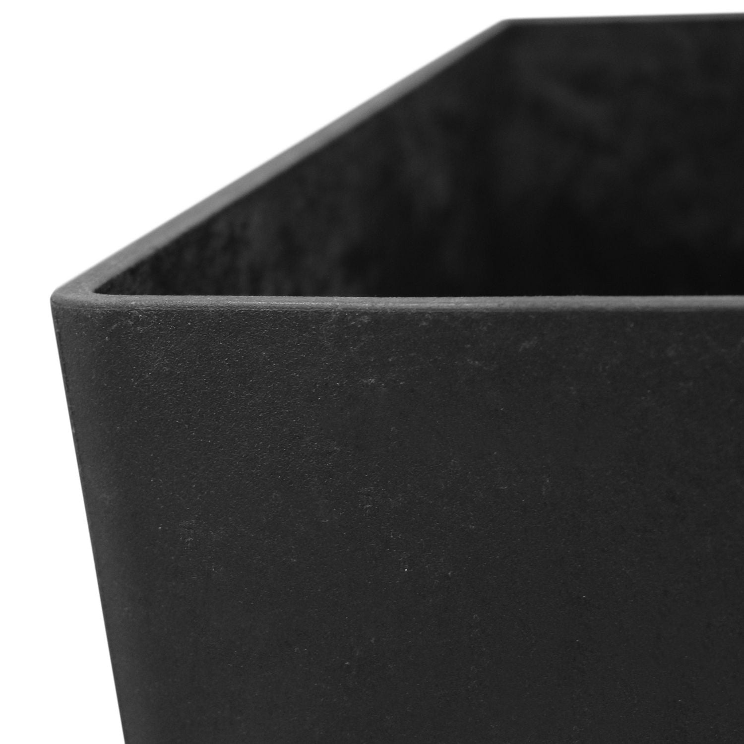 TierraVerde Avondale Smooth Planter Slate 24" H