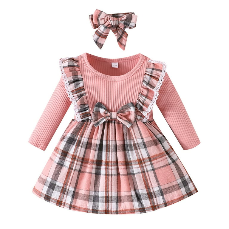newborn plaid christmas dress Care Instructions Infant Toddler Baby Girl Christmas