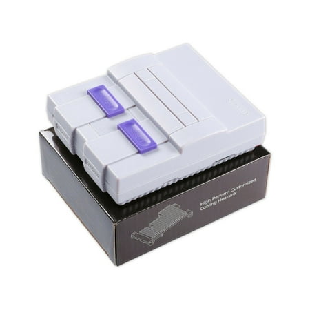 SNES Case for Raspberry Pi 3, 2 with Functional Power / Reset Buttons &