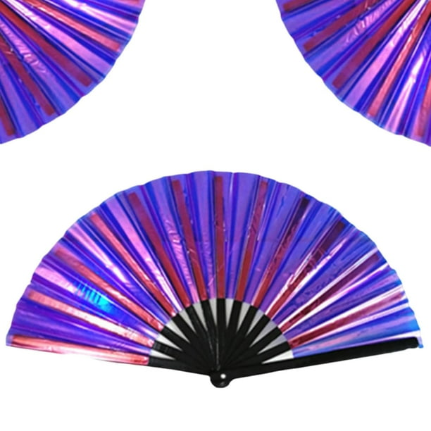 Ventilador de mano Boots on the Ground Fan 2025 holográfico violeta