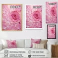 thumbnail image 3 of Designart "Revolution Spiral In Pink Radiance I" Abstract Spirals Picture Framed Canvas Art Print, 3 of 5