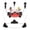 Red, variant on Dream On Me Champ 2-in-1 Activity Center & Jumper – 360° Rotating Seat, 3 Adjustable Heights, Lights & Music, Supports up to 26 lbs
