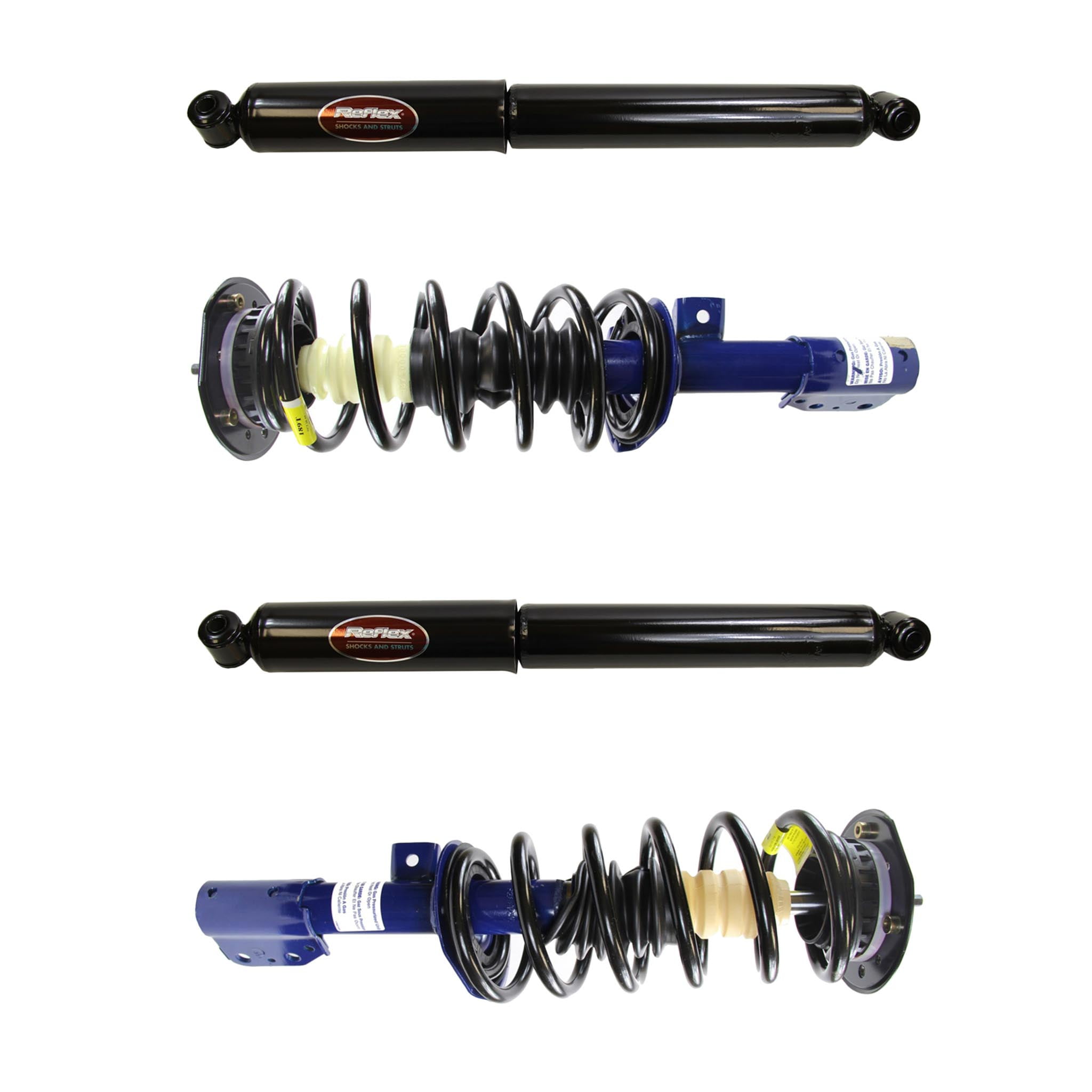 For Chevy Equinox/Pontiac Torrent Pair OE Style Front Coil Spring Shock Strut 182210 182209 