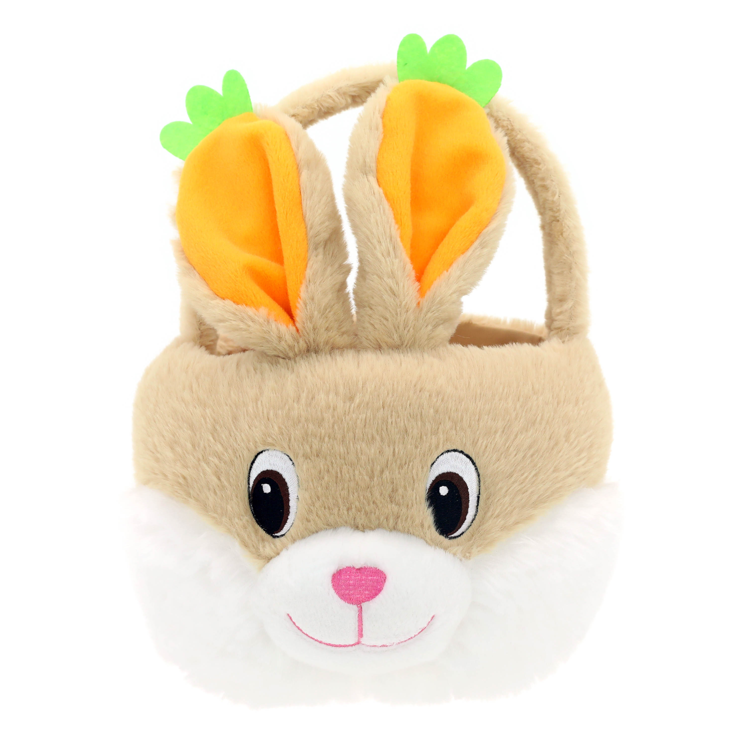 "Way to Celebrate! Easter Plush Chubby Cheek Easter Basket"