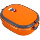 thumbnail image 1 of Zhuge aislada de acero inoxidable de 800 ml, contenedor de alimentos a prueba de fugas de 1 capa, lonchera bento para cenas con tapas, color naranja, 20 cm x 14 cm x 7,5 cm, 1 of 5