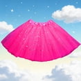 thumbnail image 4 of Aoiroe Tutus for Women,Rave Costume Tutu Dance Skirt Party Costume Tutu Skirt Women 3 Layered Tutus Short Skirt 1950s Vintage Tulle Bubble Tutu Skirt Hot Pink A, 4 of 4