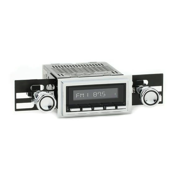 RetroRadio Compatible with 1967-68 Ford Mustang Features Include Bluetooth, USB, AM/FM HBC-M2-126-08-80F1