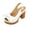 White_005, variant on Domuza Wedge Sandals for Women Summer Dressy Open Toe Ankle Strap Slingback Chunky Block High Heeled Platform Sandal 2026 Summer Dress Pump Shoes White 7.5(EU-39)