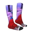 thumbnail image 4 of Lsque inside out 2 Printed Crew Socks Men's Women's LightWeight Thin Casual Calf Socks ,Knee High Socks,Cotton Socks, 4 of 9