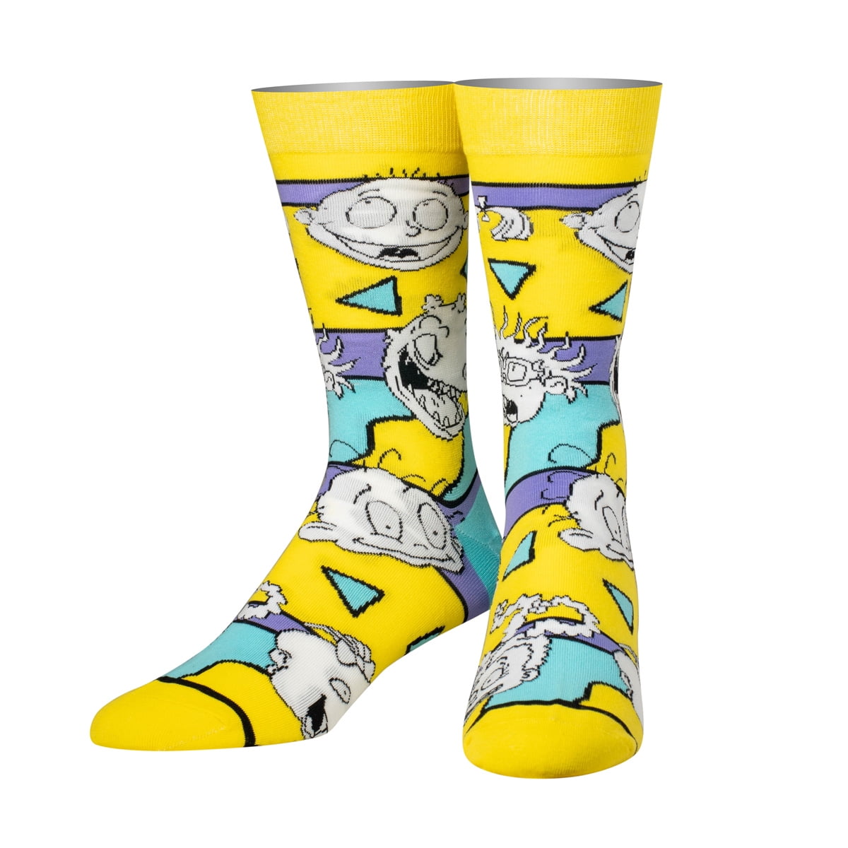 Cool Socks, Unisex, Nickelodeon, Rugrats, Crew, Cartoon Novelty