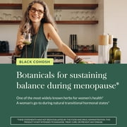 Gaia Herbs Black Cohosh - مكمل دعم انقطاع الطمث للمساعدة في دعم توازن الهرمونات والصحة للنساء* - مع Black Cohosh - 60 كبسولة نباتية سائلة (60 حصة)