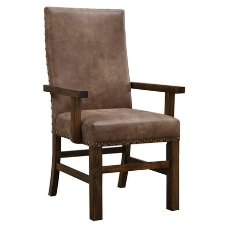 - Emerald Home Chambers Creek Upholstered Arm Chair with Nail Head Trim - Set of 2