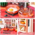thumbnail image 2 of Cocina de Juguete para Niños, Juguete de Cocina Interactivo, Ideal para la interacción Diaria Entre Padres y niños Mayores de 3 años y desarrolla Habilidades básicas para la Vida., 2 of 7