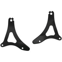 Kuryakyn 7087 Fixed Backrest Mounts - Black