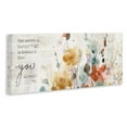 thumbnail image 2 of Stupell Industries Secret To Knowing All Motivational Phrase Abstract Flowers, 30 x 13, Design by Carol Robinson, 2 of 5
