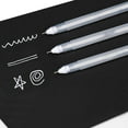 thumbnail image 5 of Elainilye White Gel Ink Pens, Fine Point Tip Illustration Writing Markers, Smooth Flow Paper Craft Journaling Artist Tools for Dark Paper Projects, 5 of 6