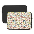thumbnail image 2 of Pofeuu Butterfly Flowers Print Laptop Carrying Case,13-15-Inch Laptop and Tablet, Sleek Design, Durable and Water-Repellent Fabric, Business Casual or School-13 inch, 2 of 8