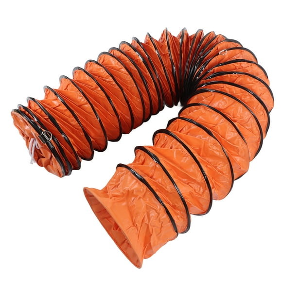 Flexible Duct Hose, Wide Application Flexible Duct Adjustable with 2pcs Clamp for Factory