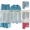 thumbnail image 3 of ZJFXGS Pants Sets Women 2 Piece Outfits Shirt and Pants Women'S Casual Solid Retro Plus Size Cotton Button Shirt High Waist Loose Pocket Long Pant Suit with Shirt and Loose Pants Blue 3XL, 3 of 4