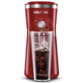 thumbnail image 5 of Gourmia Iced Coffee Maker with 25 fl oz. Reusable Tumbler, Red, 5 of 11