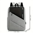 thumbnail image 2 of USB Charging Backpack Men's Business Backpack Large Capacity Computer Bag Waterproof Backpack, 2 of 5