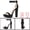 Black, variant on Women's Platform High Chunky Heel Sandals Purple US 10.5/UK 8.5/EU 41