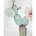 thumbnail image 2 of Kimberly, Allen 20x24 Black Ornate Wood Framed with Double Matting Museum Art Print Titled - Cactus Blooming 2, 2 of 4