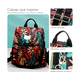 thumbnail image 3 of Mochila Escolar Moderna Bolsa Floreada Malubero  Multicolor, 3 of 5