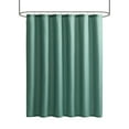 thumbnail image 2 of Mainstays Dobby Dot 13 Piece Shower Curtain and Hook Set, 72 x 72, Green, 2 of 6