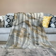 thumbnail image 2 of Creowell Marble Throw Blanket White Grey Gold Marble Pattern Blanket for Kids Adults Abstract Geometric Marble Texture Blanket Crack Design Brick Fuzzy Blanket for Sofa Bed Couch, Twin 60x80in, 2 of 6