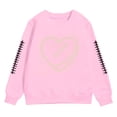 thumbnail image 3 of Gubotare Crop Sweatshirts for Girls Toddler Baby Girl Boy Outfit Sweatshirt Top Shirt Clothes Size 2T (Pink,2 Years), 3 of 3