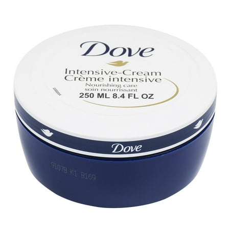 Dove Intensive Cream Moisture Nourishment For Body & Face Care Travel Size 8.4 oz