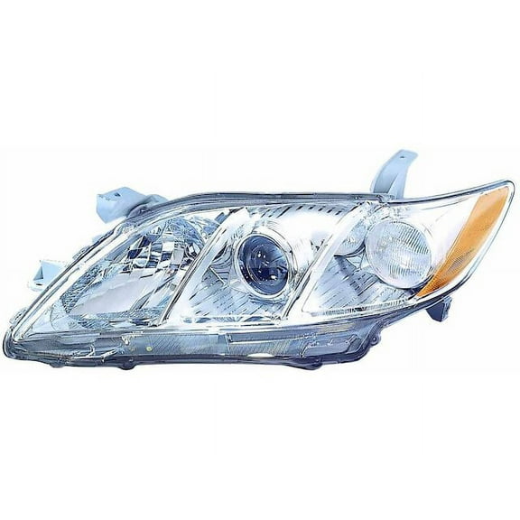 Left Headlight Assembly - Compatible with 2007 - 2009 Toyota Camry 2008