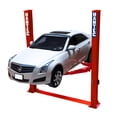 thumbnail image 2 of Rampa Hidráulica Automotriz 2 Postes HANTEC 10,500 Lbs 220V Rojo, 2 of 7